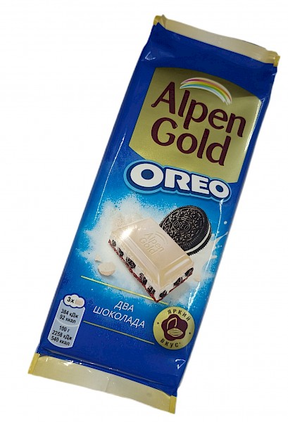 Alpen Gold Oreo белый с молоч.