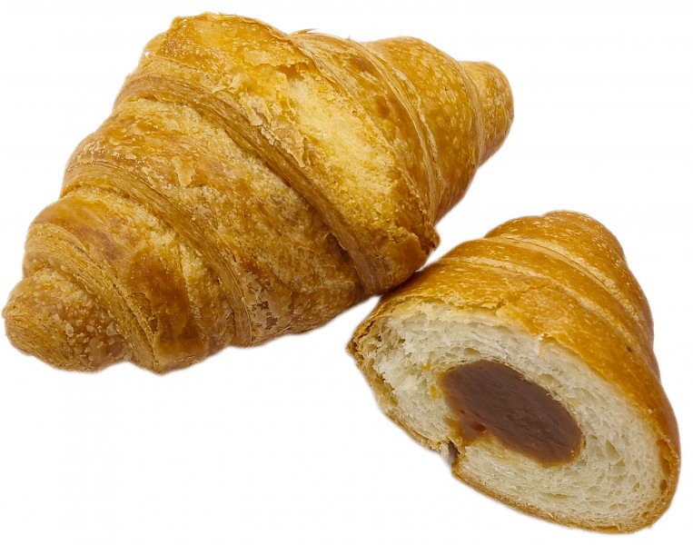 Мини круассаны сгущенка