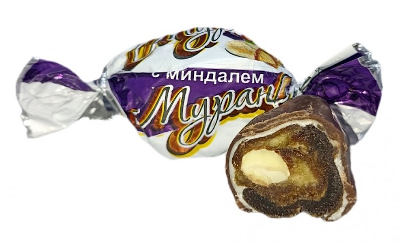 Мурано финики с миндалем в шоколаде