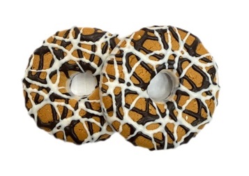 Кольцо с арахисом глазурь